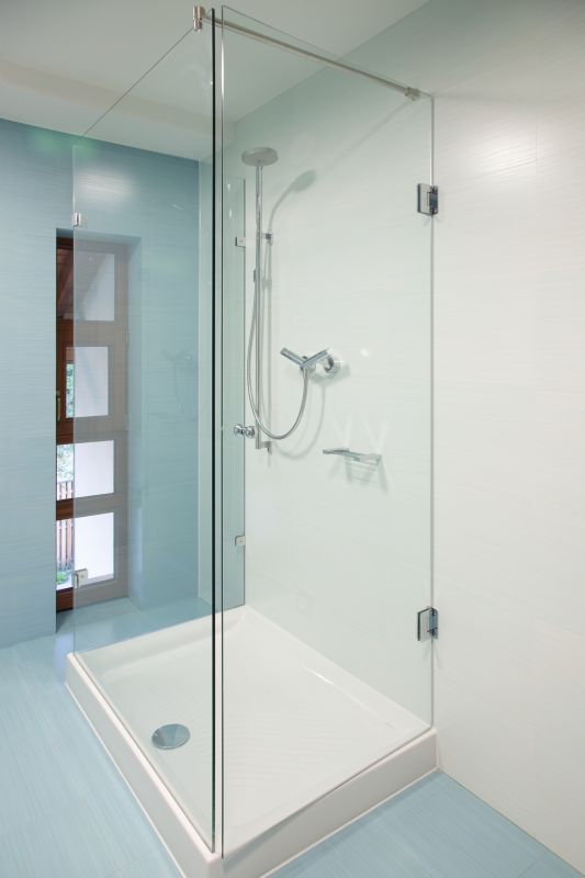 Elegant Shower with Modern Fixtures